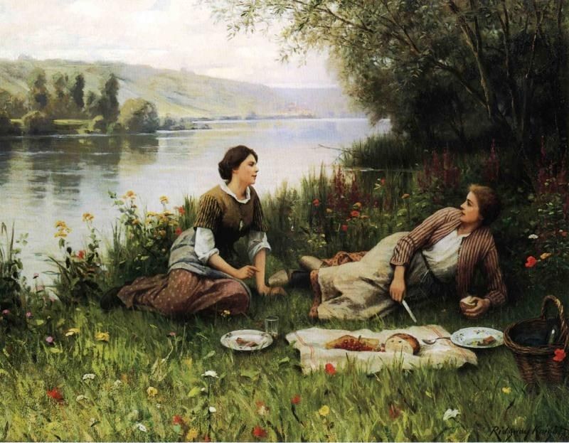 Daniel Ridgway Knight Normandy Garden